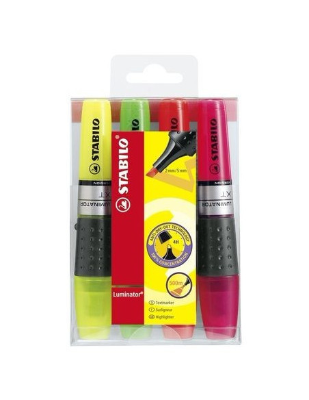Textmarker Stabilo Luminator, 4 culori Textmarker Stabilo Luminator, 4 culori