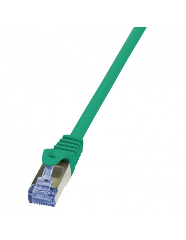 PATCH CORD S/FTP LOGILINK Cat6a, LSZH, cupru, 10 m, verde