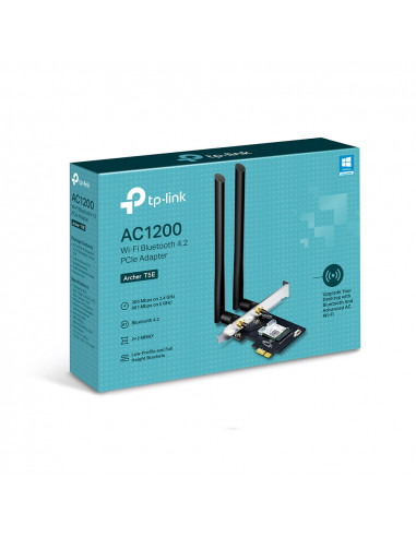 ADAPTOR RETEA TP-LINK AC1200, intern wireless 2.4 GHz | 5 GHz