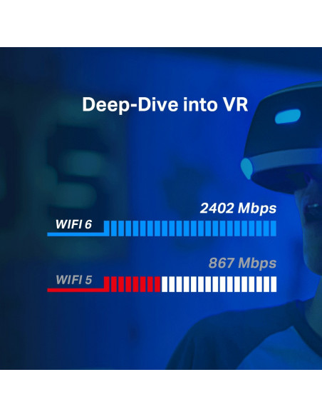 ADAPTOR RETEA TP-LINK AC3000, intern wireless 2.4 GHz | 5 GHz