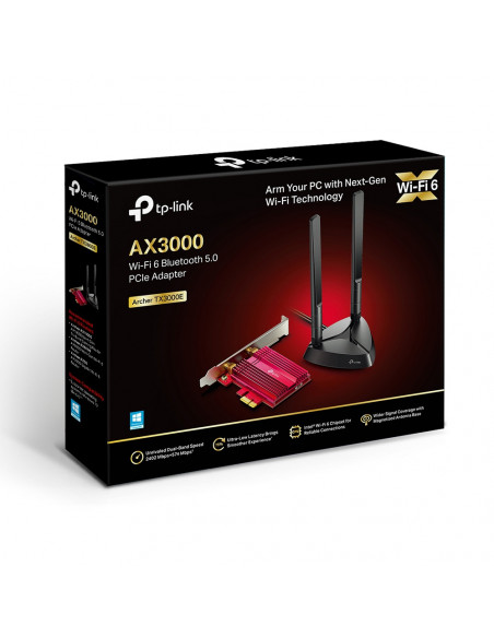 PLACA RETEA TP-LINK AX3000, intern wireless 2.4 GHz | 5 GHz