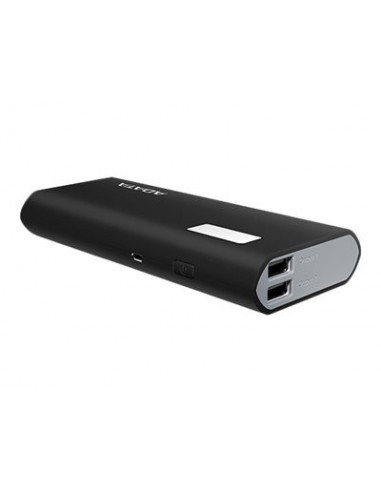 AP12500D-DGT-5V-CBK,POWER BANK USB 12500MAH PORTAB/AP12500D-DGT-5V-CBK ADATA