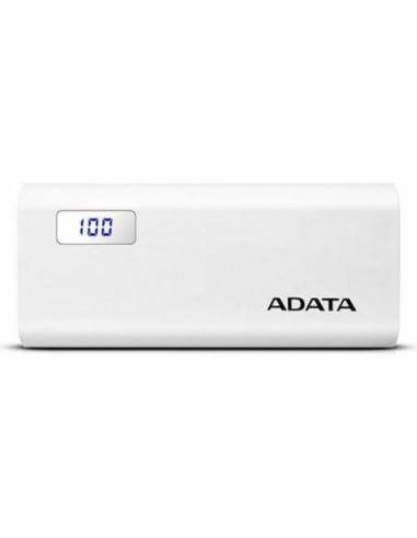 AP12500D-DGT-5V-CWH,POWER BANK USB 12500MAH WHITE/AP12500D-DGT-5V-CWH ADATA