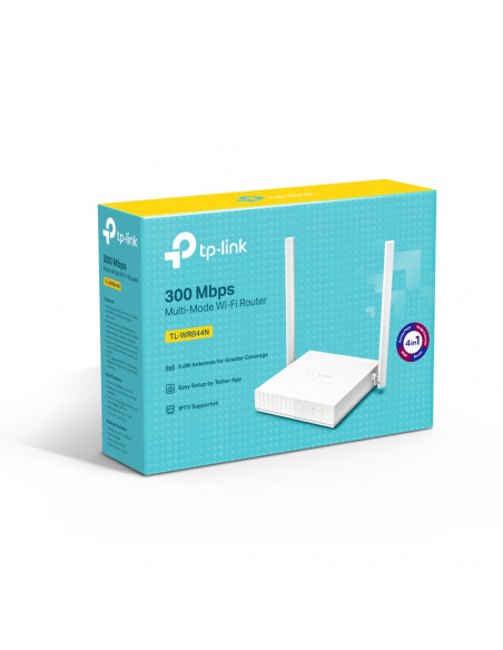 Router Wireless TP-Link TL-WR844N, 4*LAN 10/100Mbps, 1*WAN
