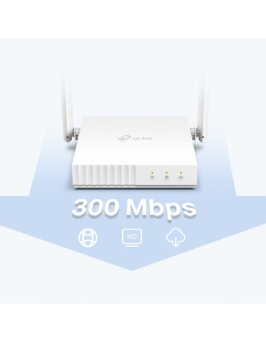 Router Wireless TP-Link TL-WR844N, 4*LAN 10/100Mbps, 1*WAN