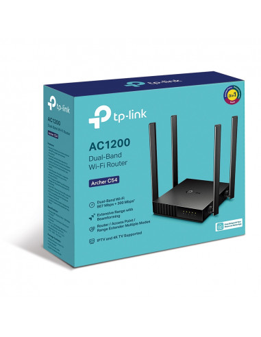 ROUTER TP-LINK wireless 1200Mbps, 4 porturi 10/100Mbps, 4