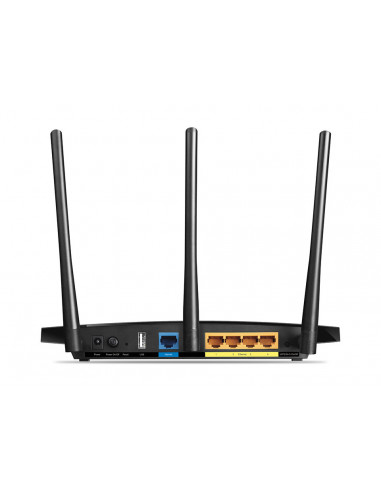 ROUTER TP-LINK wireless 1200Mbps, 4 porturi Gigabit, 3 antene