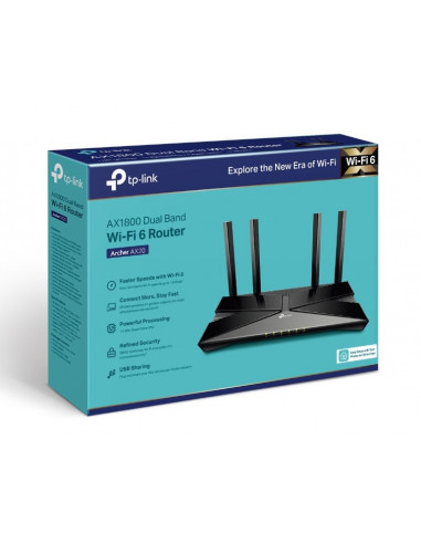 ROUTER TP-LINK wireless 1800Mbps,1 x WAN Gigabit, 4 porturi LAN