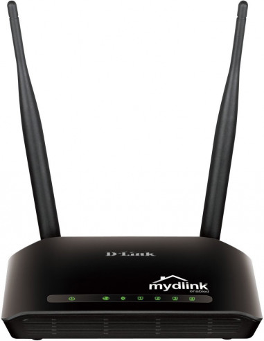 ROUTER D-LINK wireless 300Mbps, 4 porturi 10/100, 2 antene