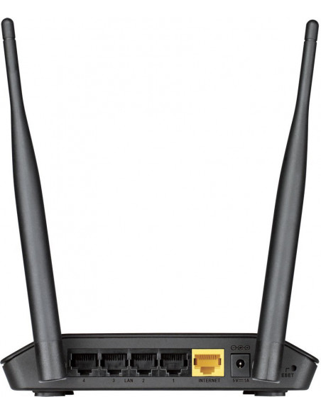 ROUTER D-LINK wireless 300Mbps, 4 porturi 10/100, 2 antene