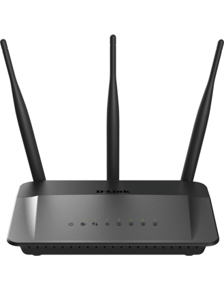 ROUTER D-LINK wireless 750Mbps, 4 porturi 10/100, 3 antene