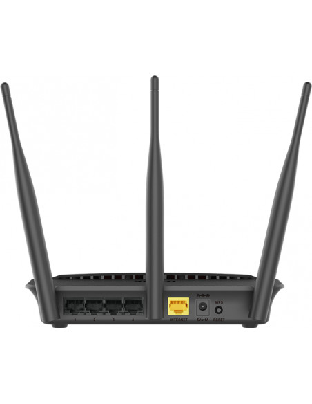 ROUTER D-LINK wireless 750Mbps, 4 porturi 10/100, 3 antene