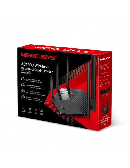 ROUTER MERCUSYS wireless 1900Mbps, 2 porturi LAN Gigabit, 1