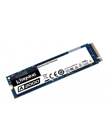 SSD KINGSTON, A2000, 250 GB, M.2, PCIe Gen3.0 x4, 3D Nand, R/W: