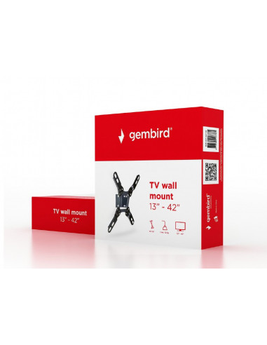 SUPORT de perete GEMBIRD, pt 1 TV/monitor plat, diag. max 42