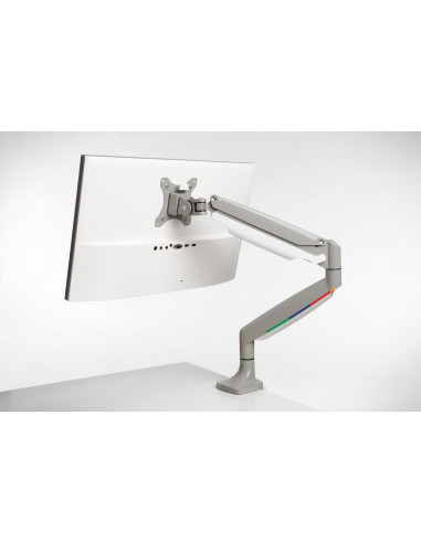 SUPORT de birou KENSINGTON, pt 1 TV/monitor plat, curbat, diag.