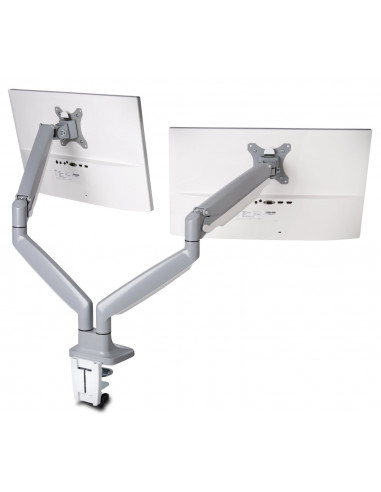 SUPORT de birou KENSINGTON, pt 2 TV/monitor plat, curbat, diag.