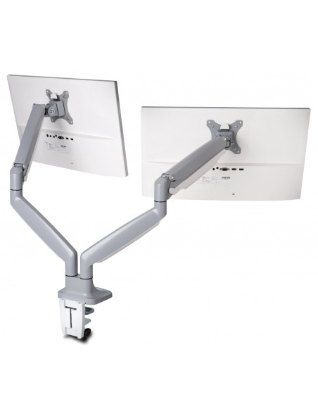 SUPORT de birou KENSINGTON, pt 2 TV/monitor plat, curbat, diag.