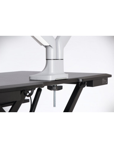SUPORT de birou KENSINGTON, pt 2 TV/monitor plat, curbat, diag.