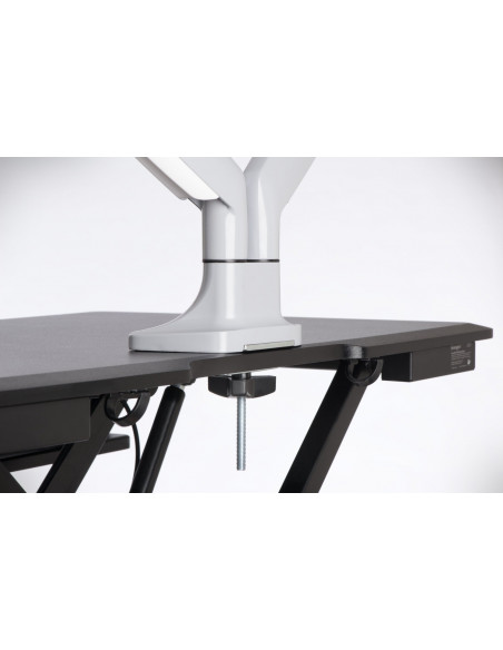 SUPORT de birou KENSINGTON, pt 2 TV/monitor plat, curbat, diag.