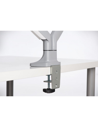 SUPORT de birou KENSINGTON, pt 2 TV/monitor plat, curbat, diag.