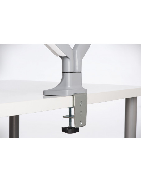 SUPORT de birou KENSINGTON, pt 2 TV/monitor plat, curbat, diag.