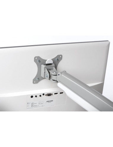 SUPORT de birou KENSINGTON, pt 2 TV/monitor plat, curbat, diag.