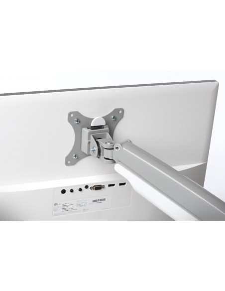 SUPORT de birou KENSINGTON, pt 2 TV/monitor plat, curbat, diag.