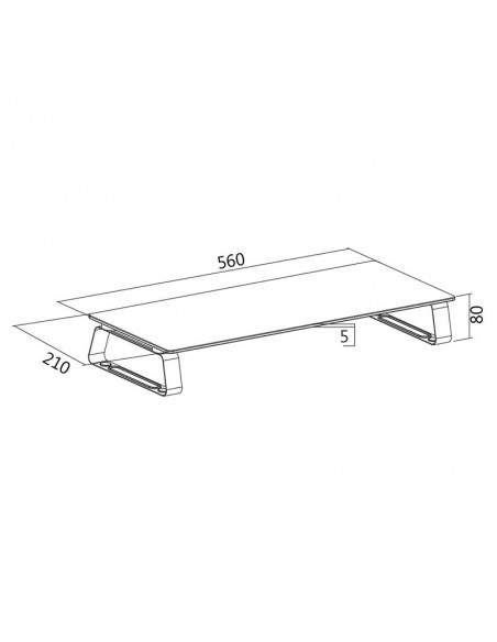 MASUTA TV LOGILINK, pt 1 TV/monitor plat, curbat, diag. max 56
