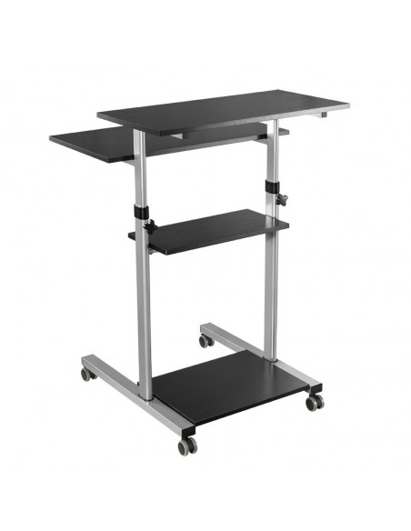STAND mobil LOGILINK, pt 1 TV/monitor plat, curbat, diag. max