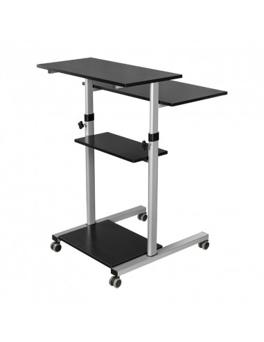 STAND mobil LOGILINK, pt 1 TV/monitor plat, curbat, diag. max