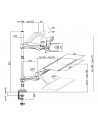 SUPORT de birou LOGILINK, pt 1 TV/monitor plat, diag. max 27