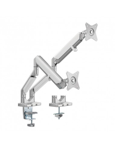 SUPORT de birou LOGILINK, pt 2 TV/monitor plat, curbat, diag.