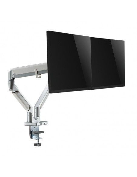 SUPORT de birou LOGILINK, pt 2 TV/monitor plat, curbat, diag.