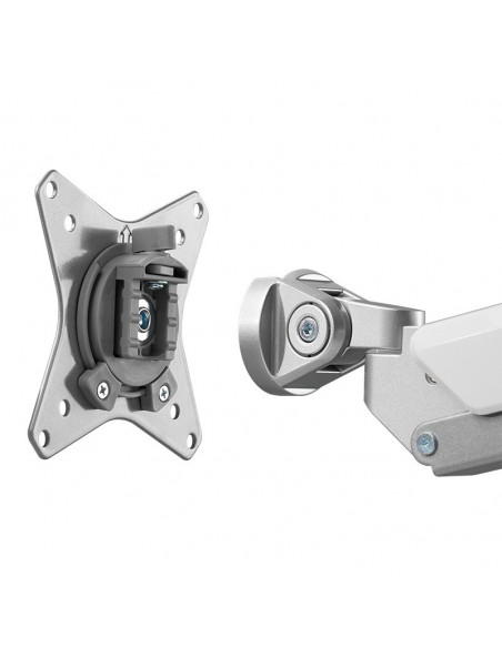 SUPORT de birou LOGILINK, pt 2 TV/monitor plat, curbat, diag.
