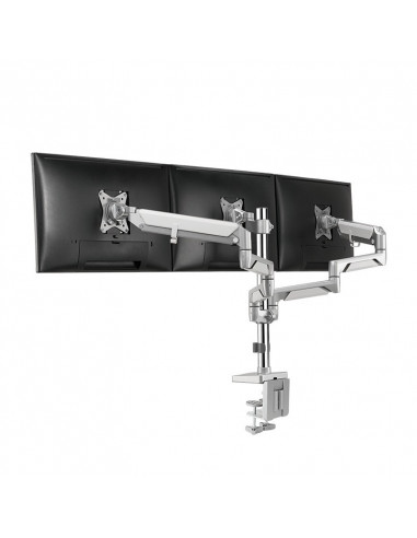SUPORT de birou LOGILINK, pt 3 TV/monitor plat, curbat, diag.