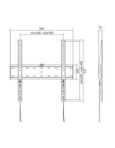 SUPORT de perete LOGILINK, pt 1 TV/monitor plat, diag. max 55 2