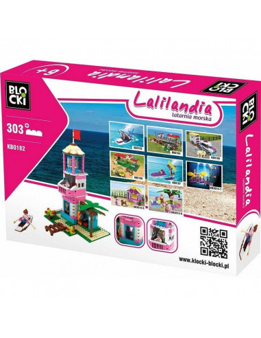 Lalilandia FAR 303 piese, Joc Constructie Blocki,UNIQ01828