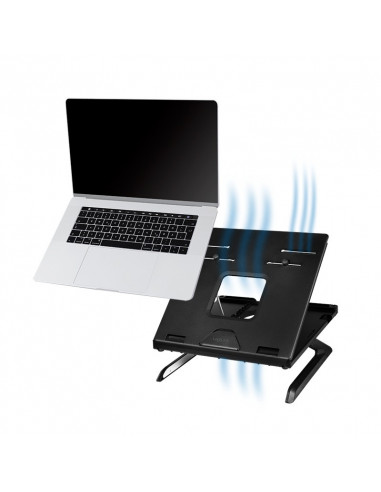 SUPORT de birou LOGILINK pt. notebook, 9 pozitii, holder pt.