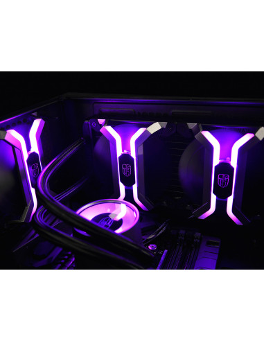 VENTILATOR DEEPCOOL PC. 120x120x25 mm, ADD RGB LED, Hydro