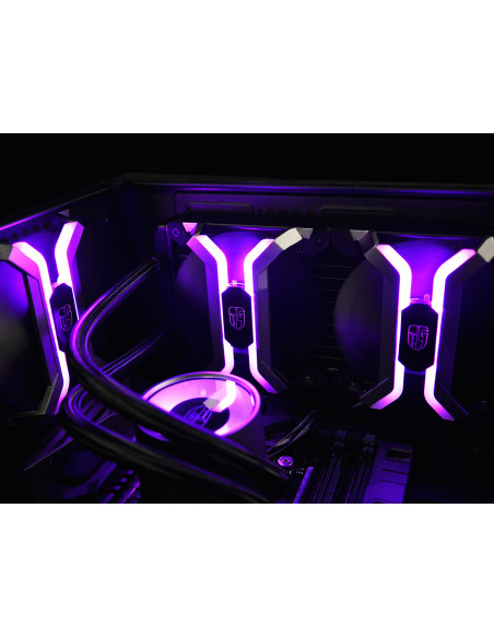 VENTILATOR DEEPCOOL PC. 120x120x25 mm, ADD RGB LED, Hydro