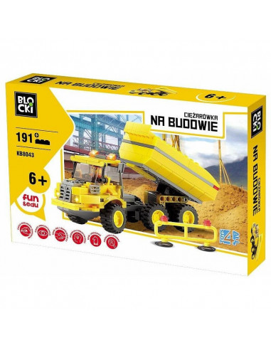 Basculanta 191 piese, Joc Constructie Blocki,UNIQ40800