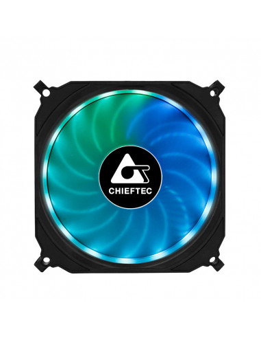 VENTILATOR CHIEFTEC PC 120x120x25 mm, ADD RGB LED, 3 buc. in