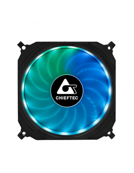 VENTILATOR CHIEFTEC PC 120x120x25 mm, ADD RGB LED, 3 buc. in