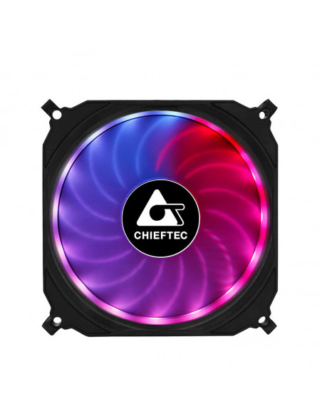 VENTILATOR CHIEFTEC PC 120x120x25 mm, ADD RGB LED, 3 buc. in