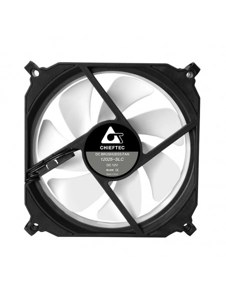 VENTILATOR CHIEFTEC PC 120x120x25 mm, ADD RGB LED, 3 buc. in