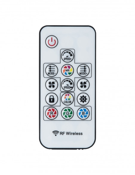 VENTILATOR CHIEFTEC PC 120x120x25 mm, ADD RGB LED, 3 buc. in