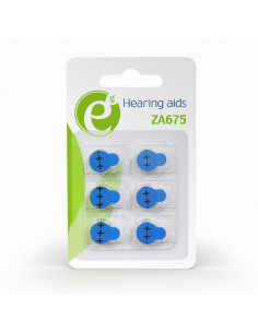 BATERIE GEMBIRD, butoni (ZA675), 1.4V zinc, 6 buc. 2