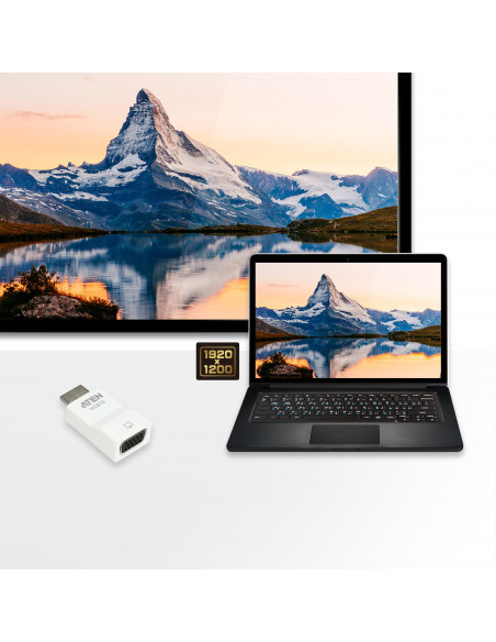 I/O CONVERTER HDMI TO VGA/VC810-AT ATEN,VC810-AT