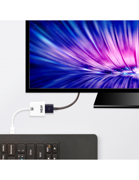 I/O ADAPTER MINI DP TO HDMI 4K/VC981-AT ATEN,VC981-AT